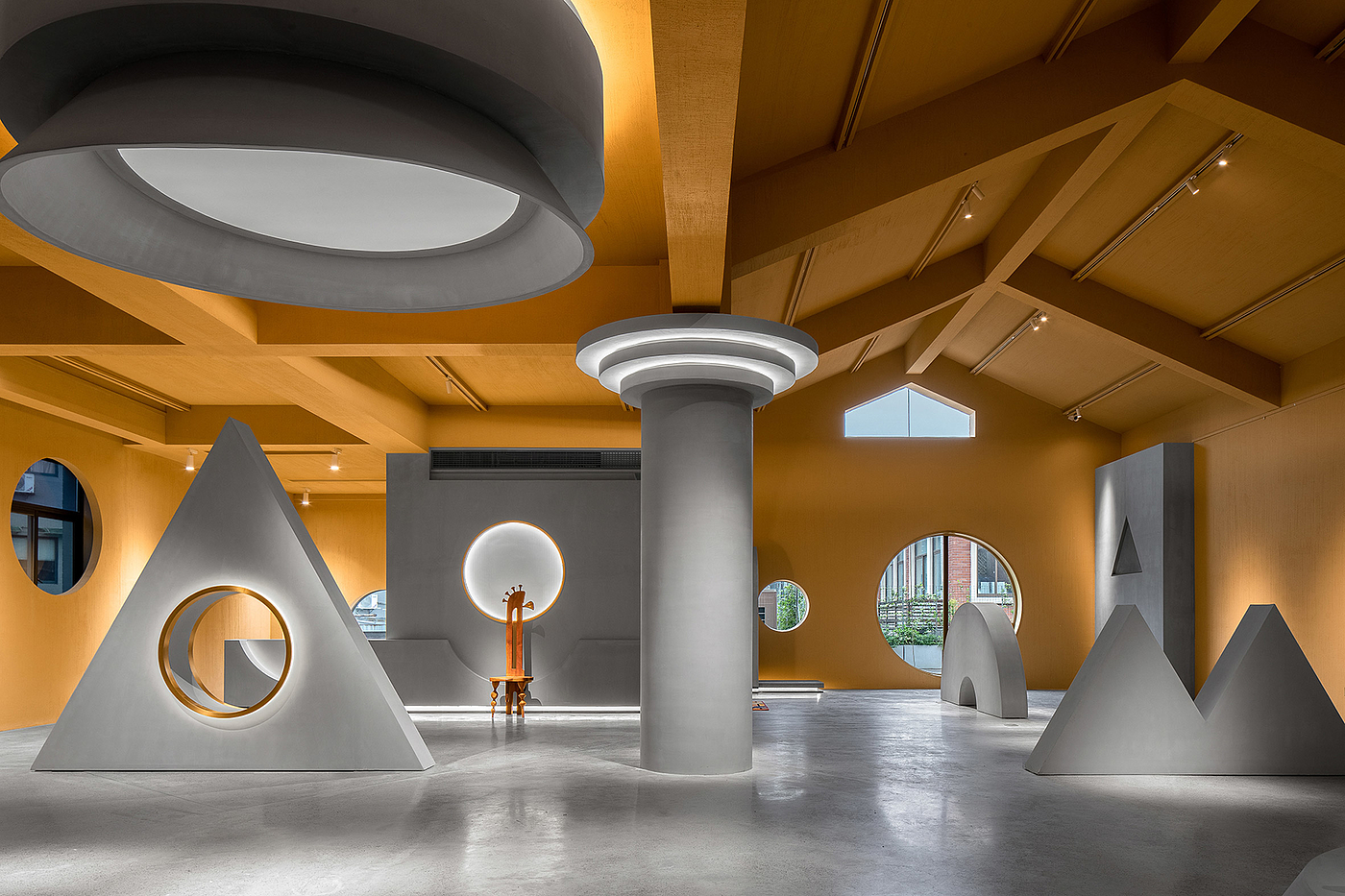 Memphis，furniture，Hangzhou，PIG，Exhibition hall，
