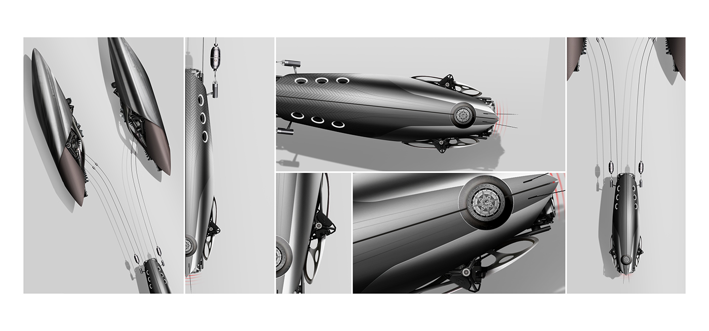 CYRIL BERTIN，space ship，