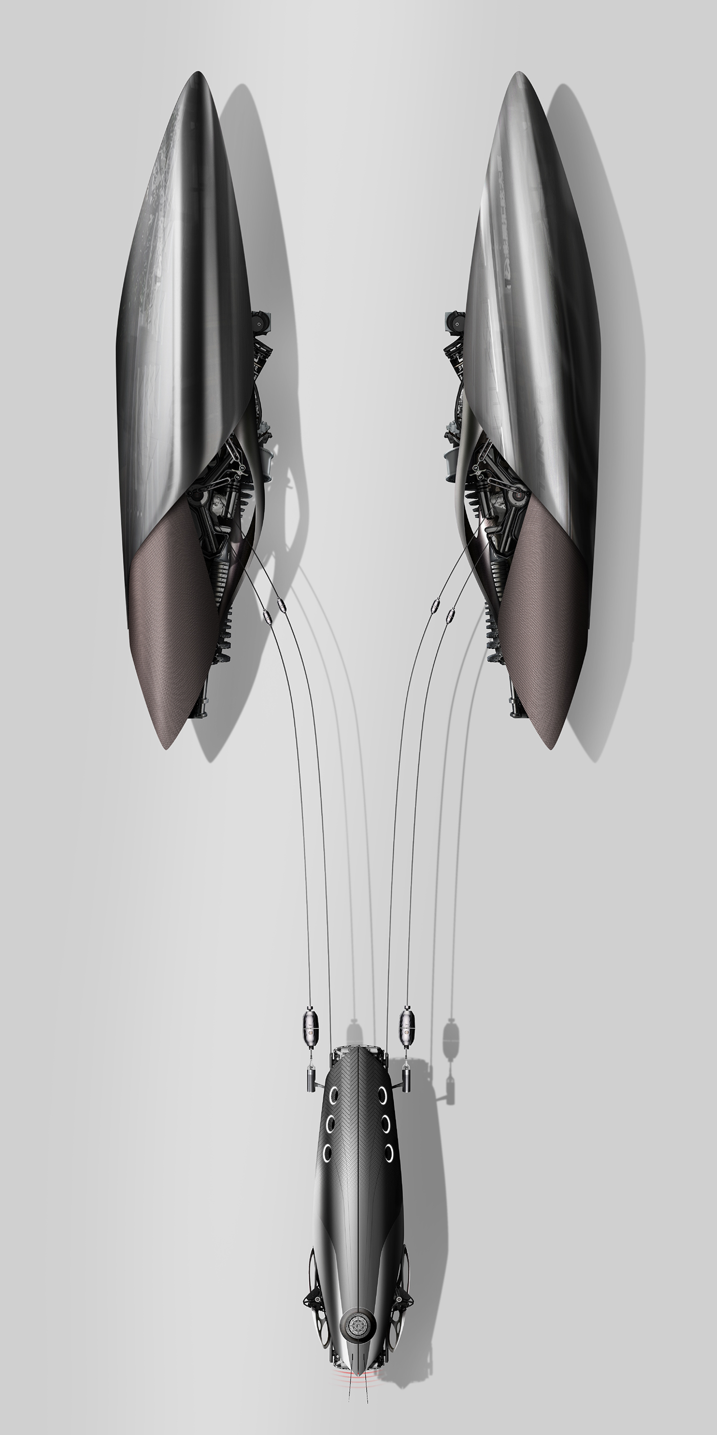 CYRIL BERTIN，space ship，