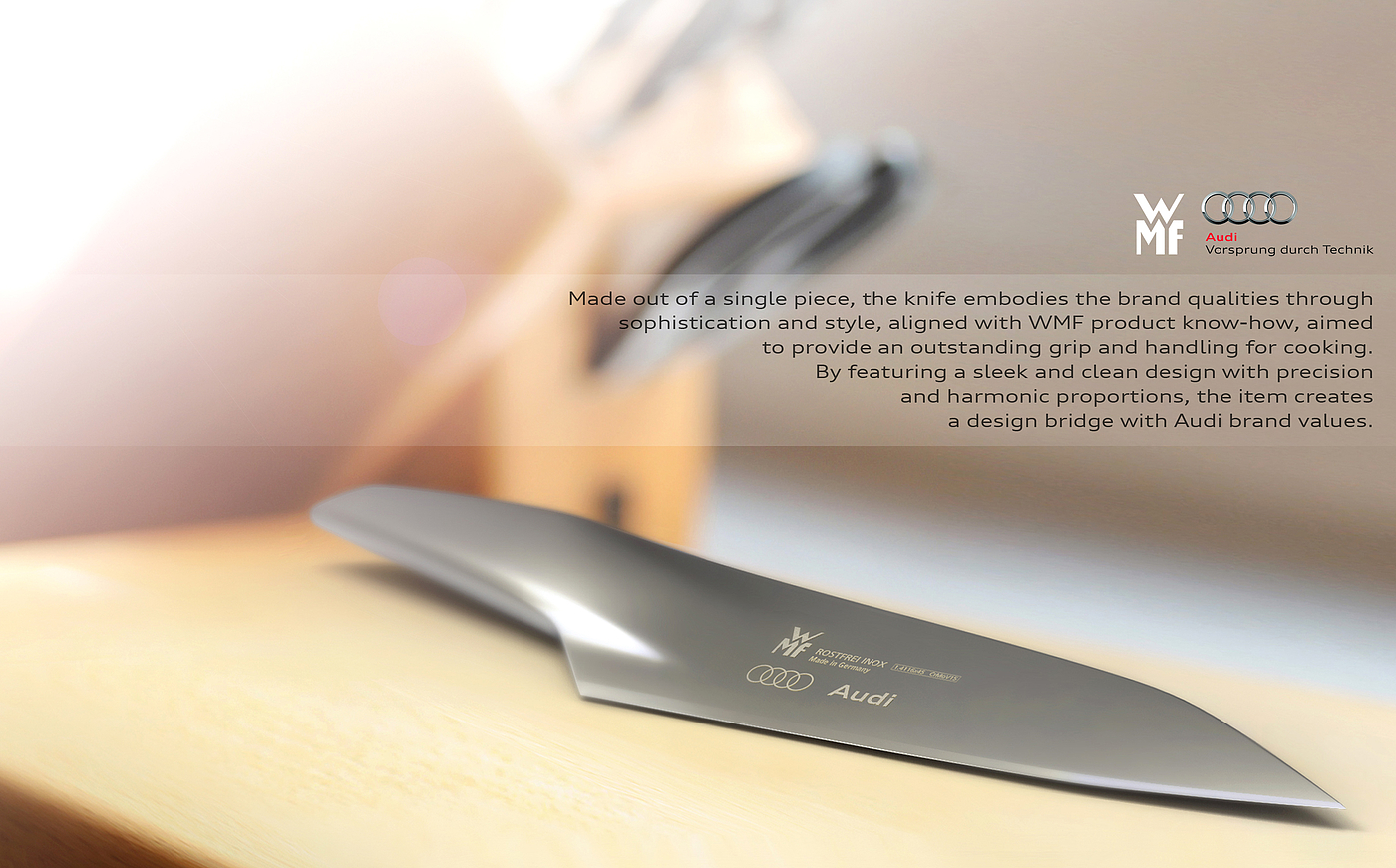 Knife，audi，WMF，Metal，