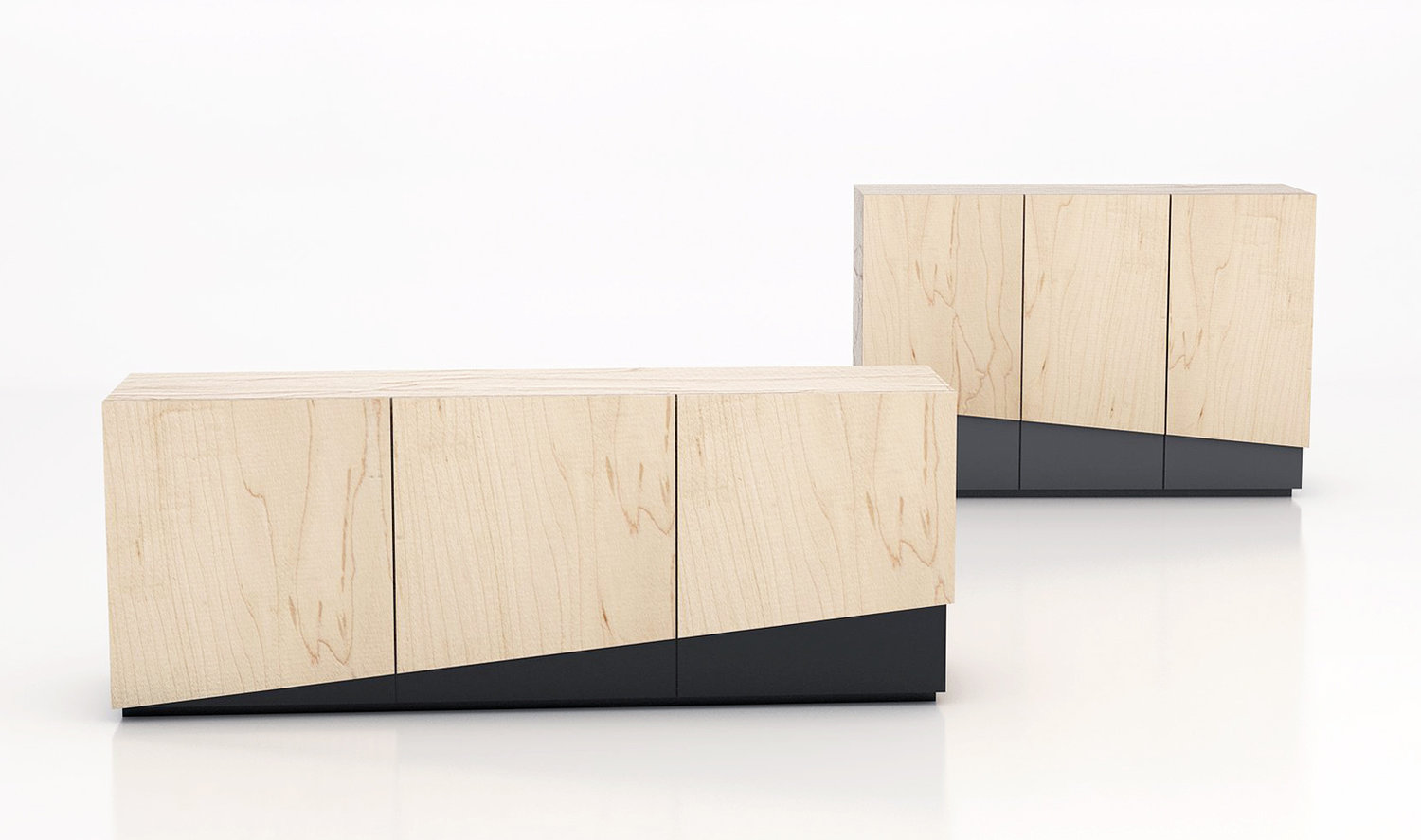 bedside cupboard，sideboard，wooden ，Simplicity，