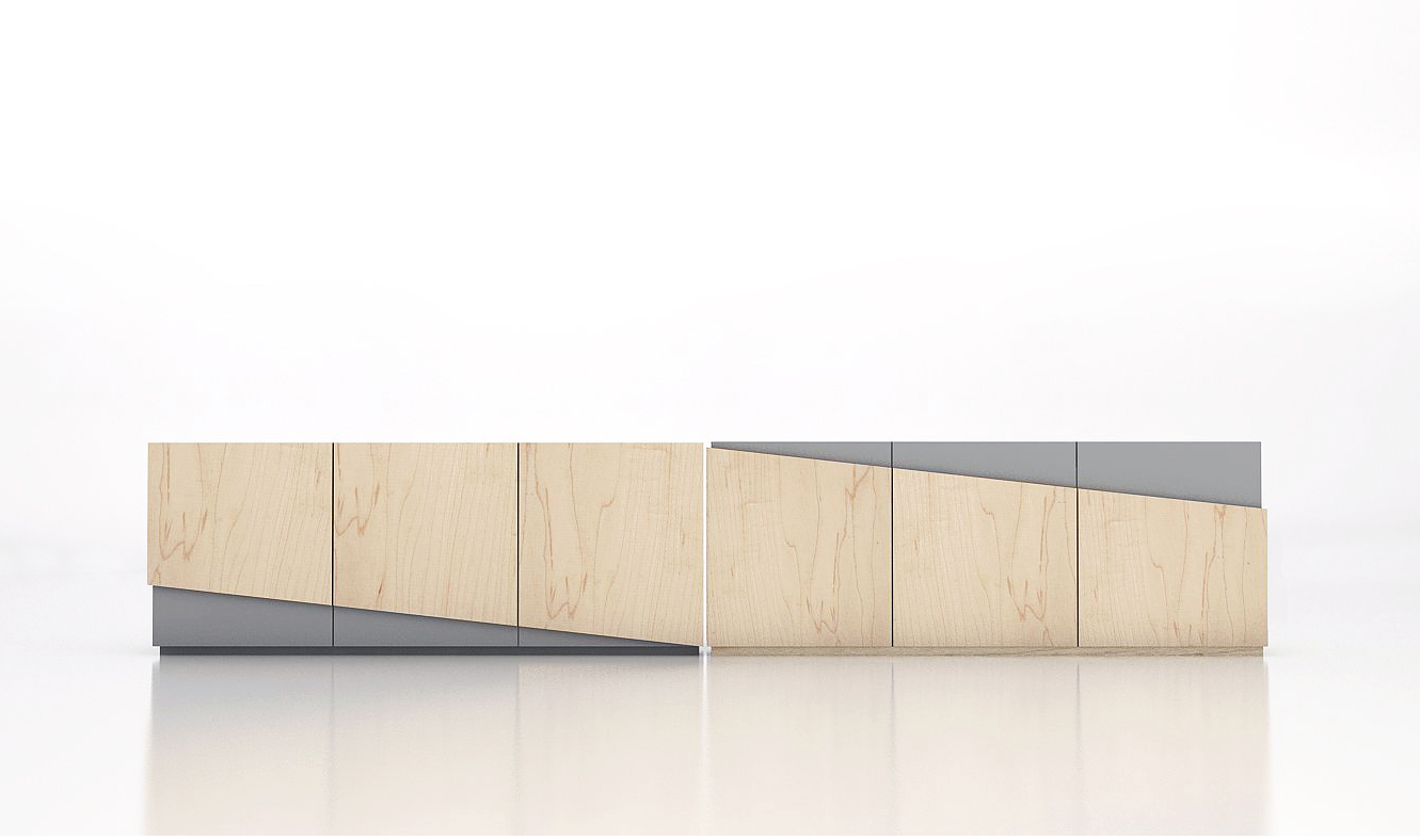 bedside cupboard，sideboard，wooden ，Simplicity，