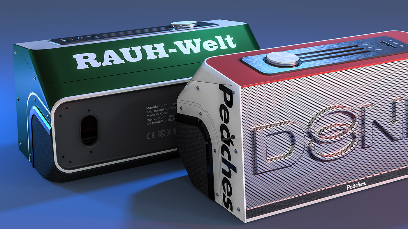 3d，concept，speaker，Sticker，