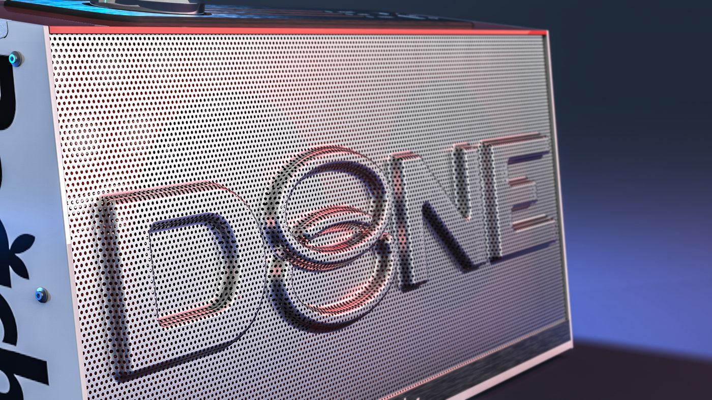 3d，concept，speaker，Sticker，