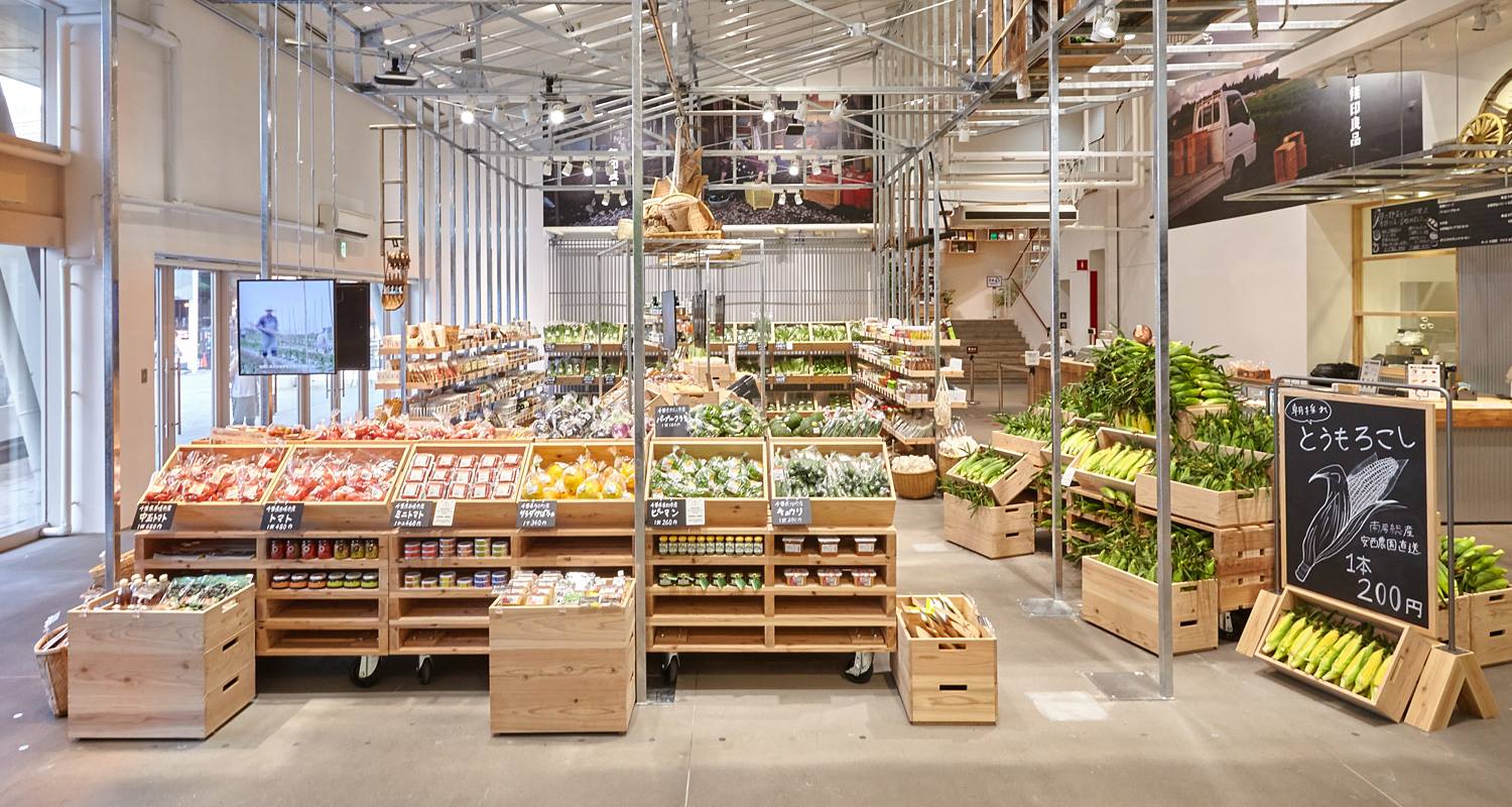 MUJI，food market，Interior decoration，real-time info，