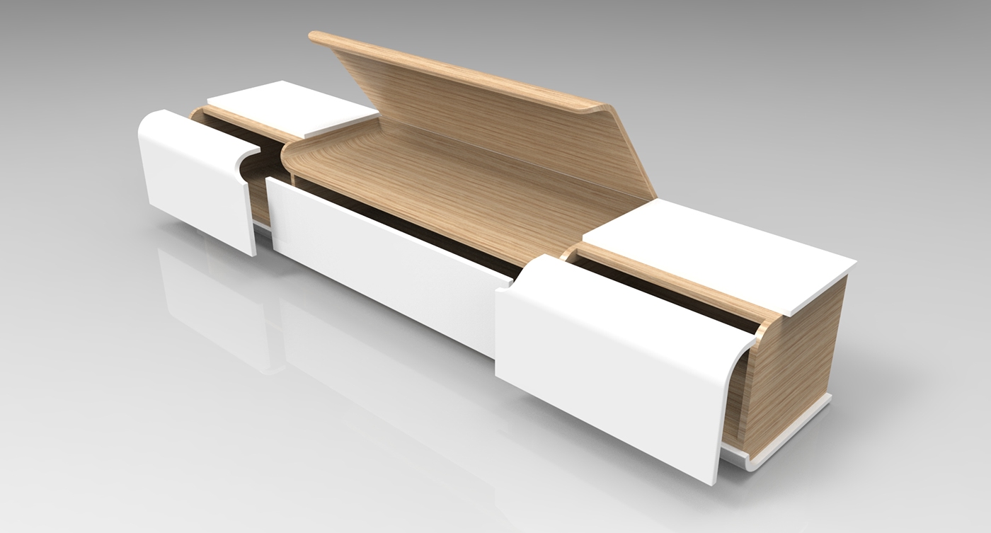 Set diagram，TV cabinet，modelling，