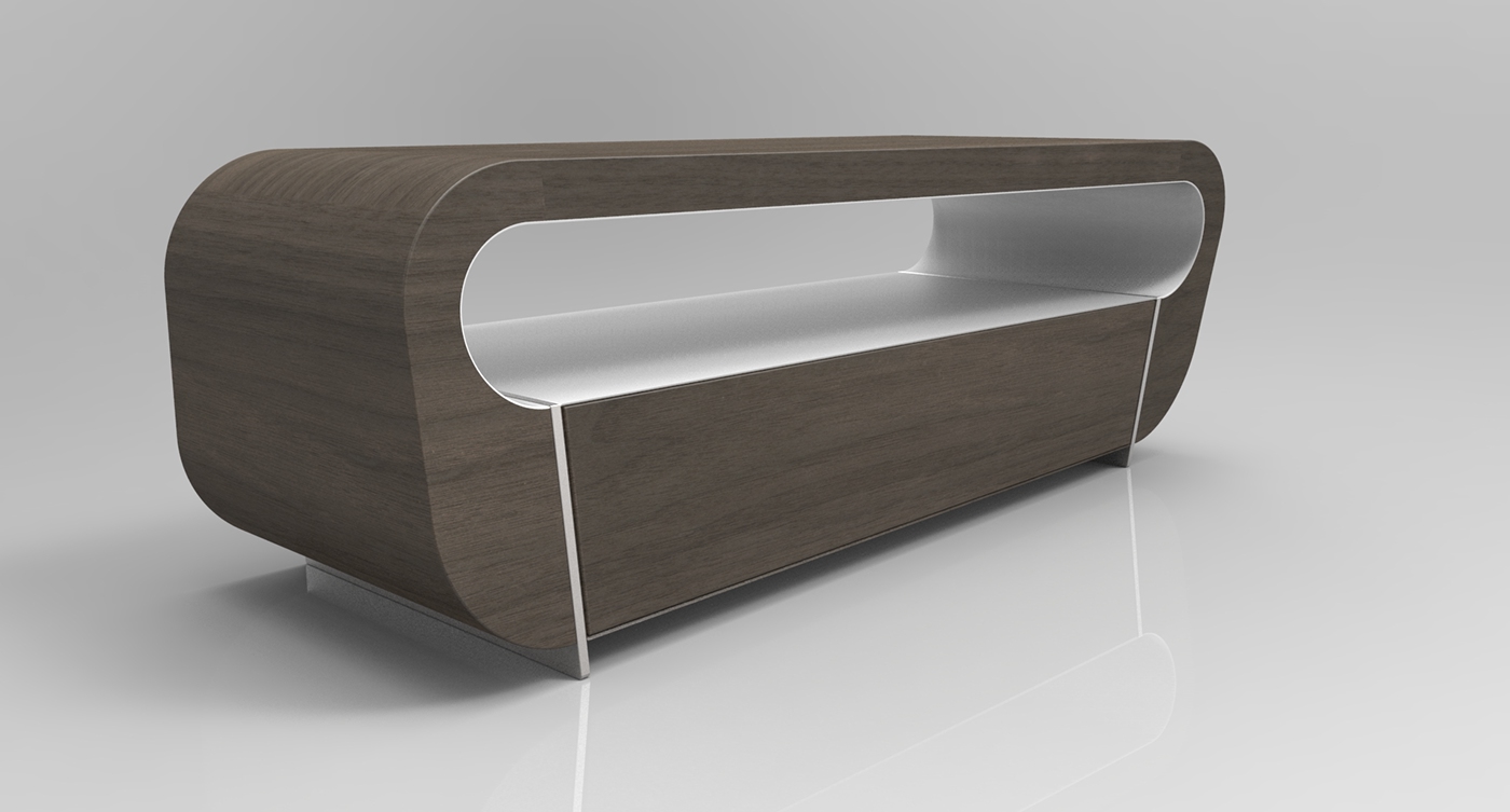 Set diagram，TV cabinet，modelling，