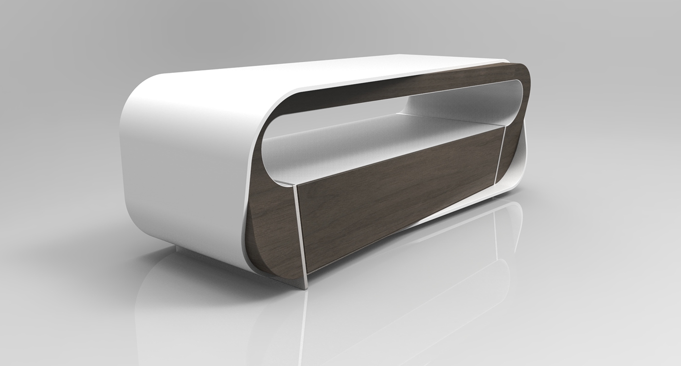 Set diagram，TV cabinet，modelling，