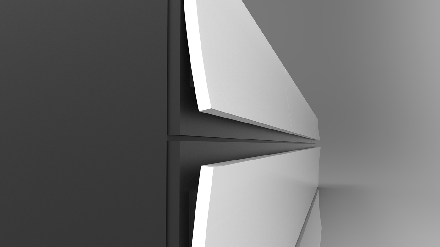 Set diagram，TV cabinet，modelling，