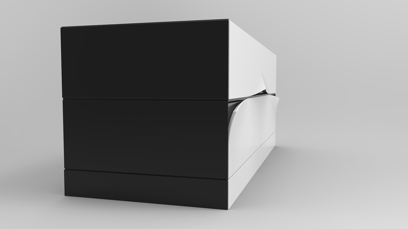 Set diagram，TV cabinet，modelling，