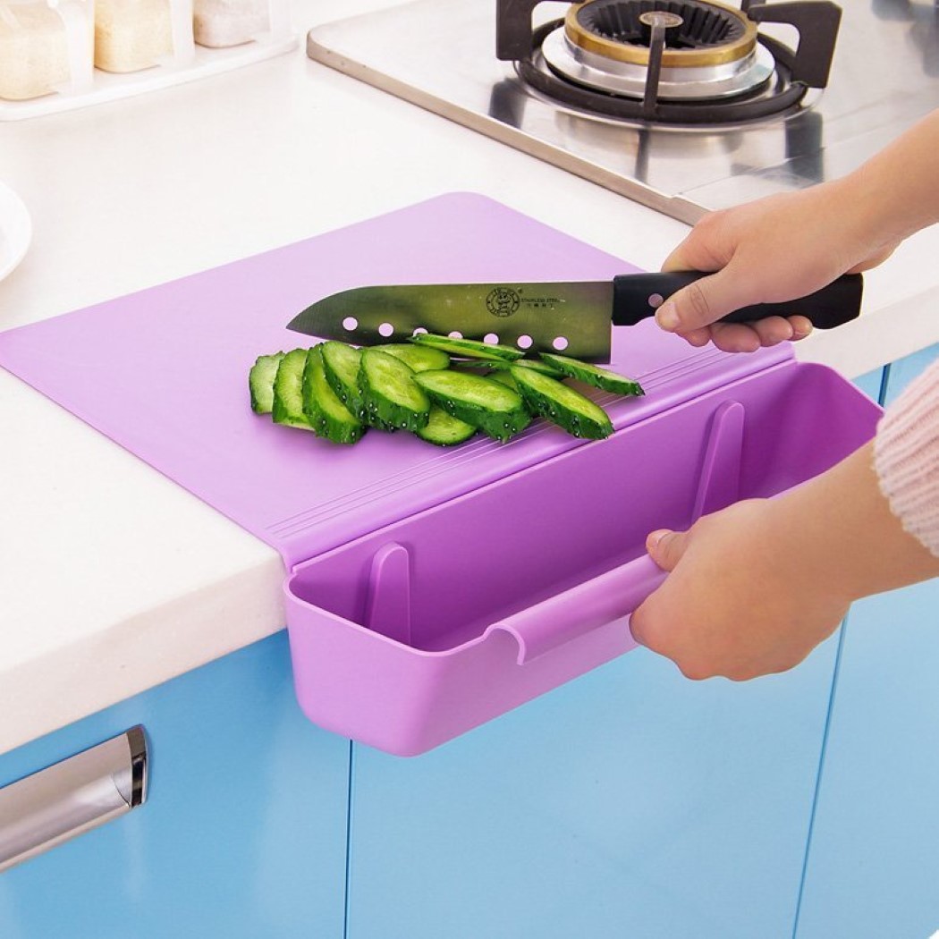 chopping block，kitchen，