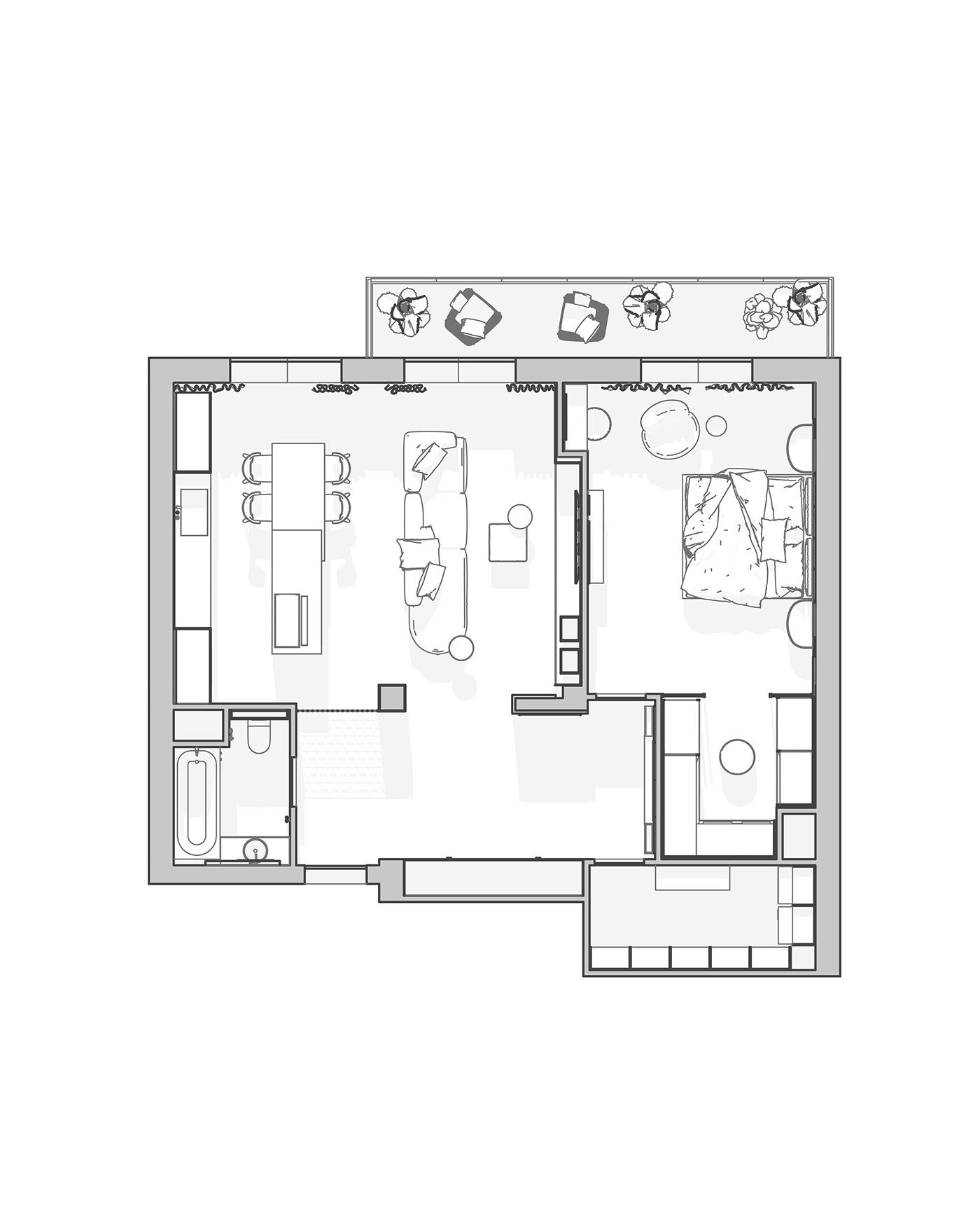 Interior design，Color matching，architecture，Render，