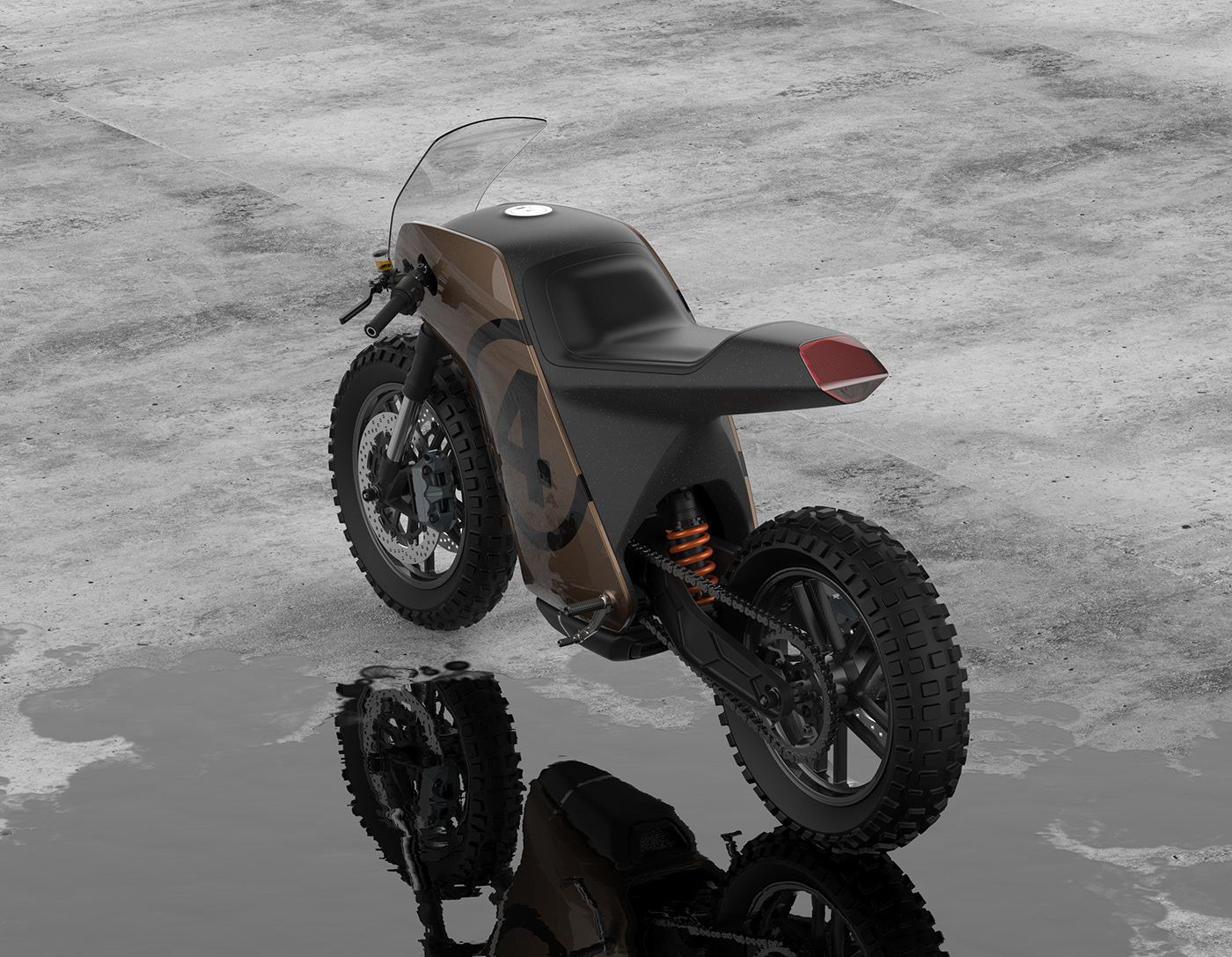 motorcycle，Model，concept，3d，