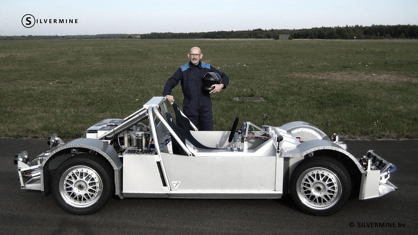 Silver ore，Shape design，racing，body，Cool，