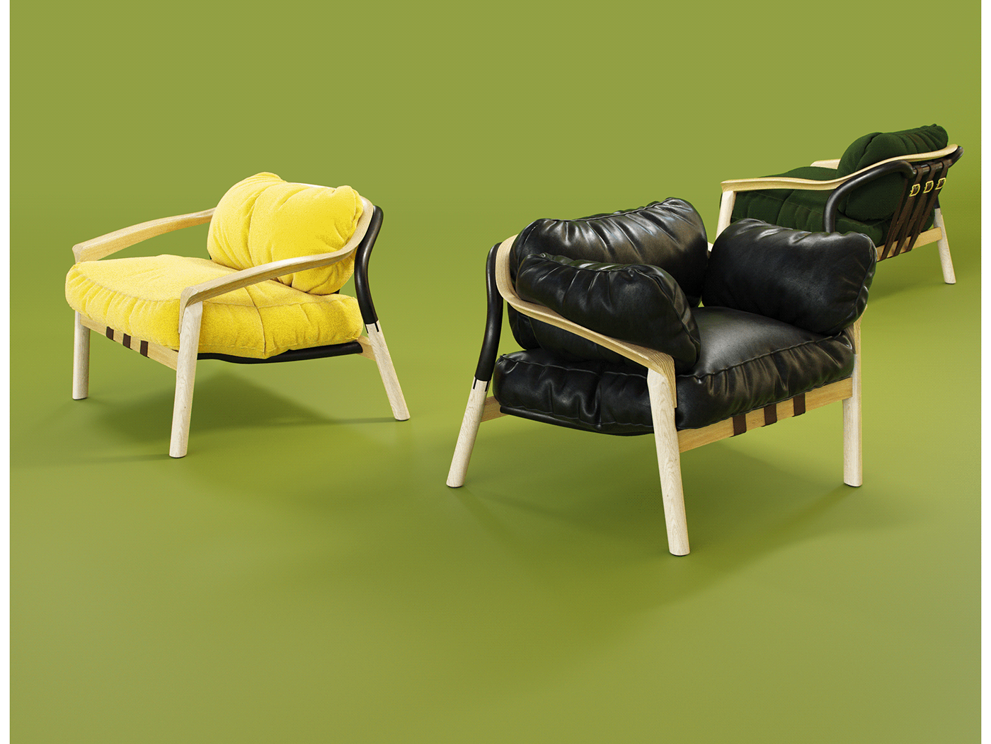 Armchair，comfortable，wood，Leatherwear，Textile，