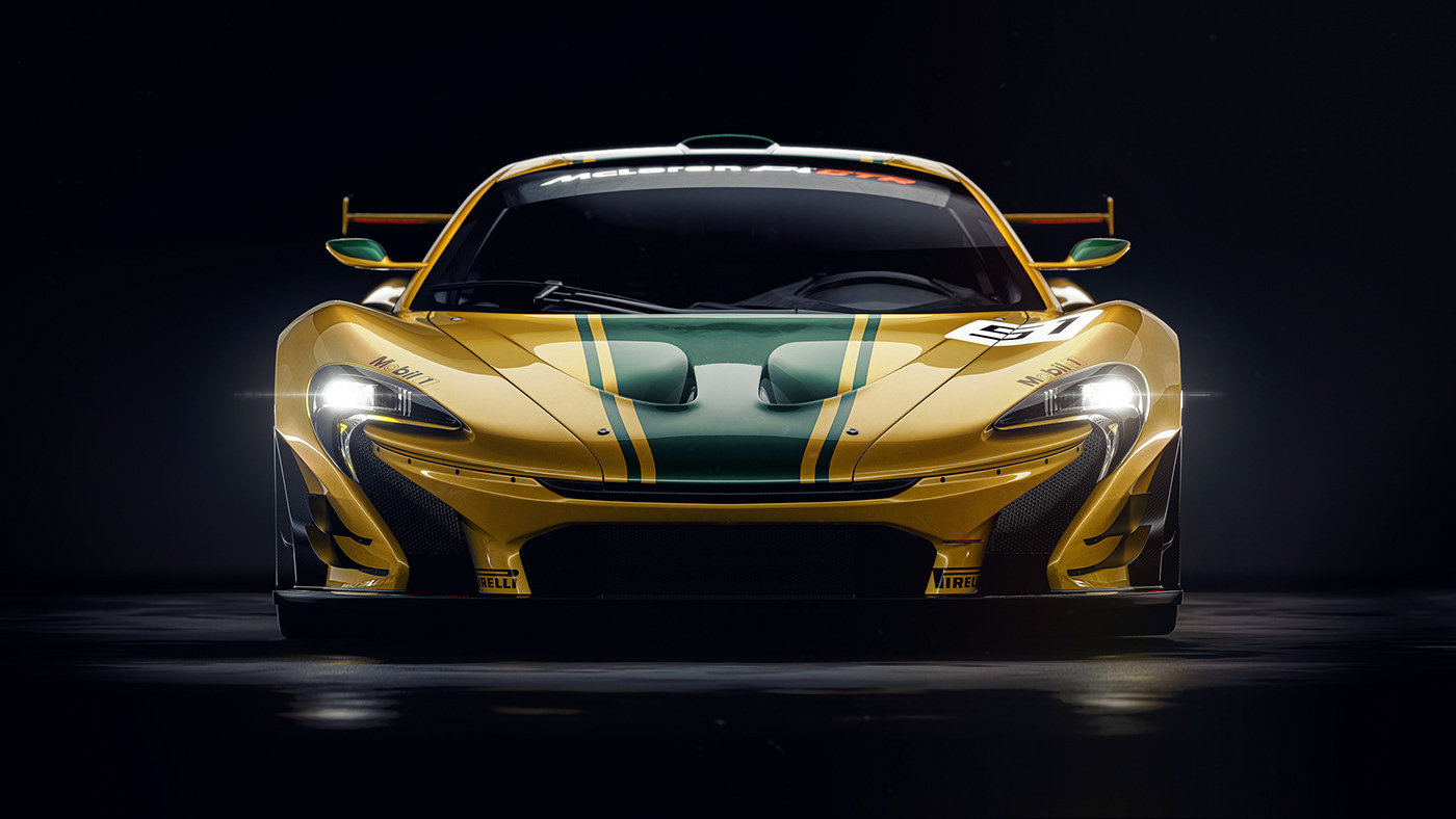 automobile，animation，cgi，mclaren，