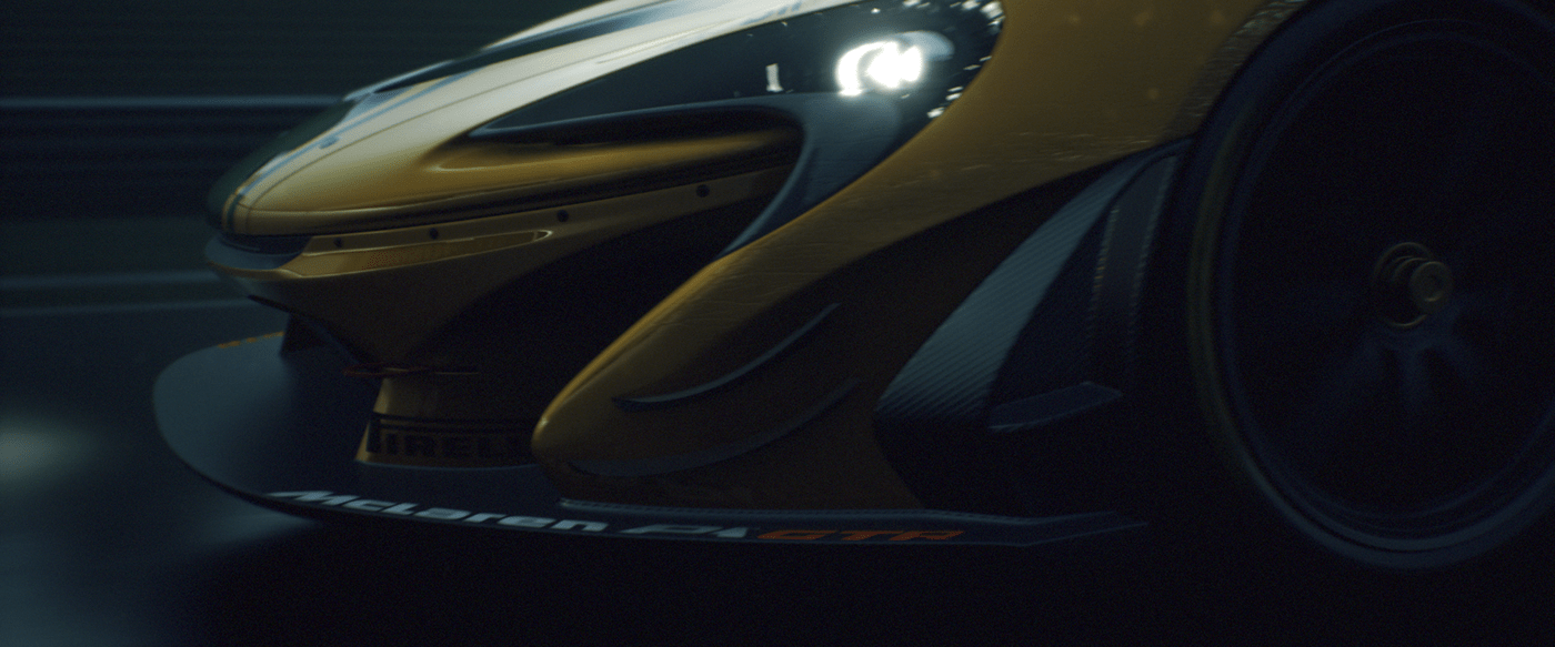 automobile，animation，cgi，mclaren，