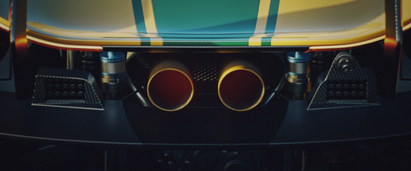 automobile，animation，cgi，mclaren，