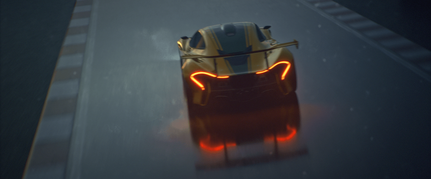 automobile，animation，cgi，mclaren，