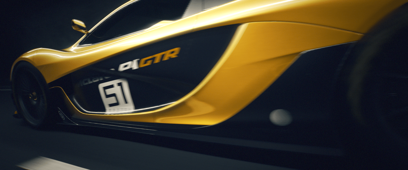 automobile，animation，cgi，mclaren，