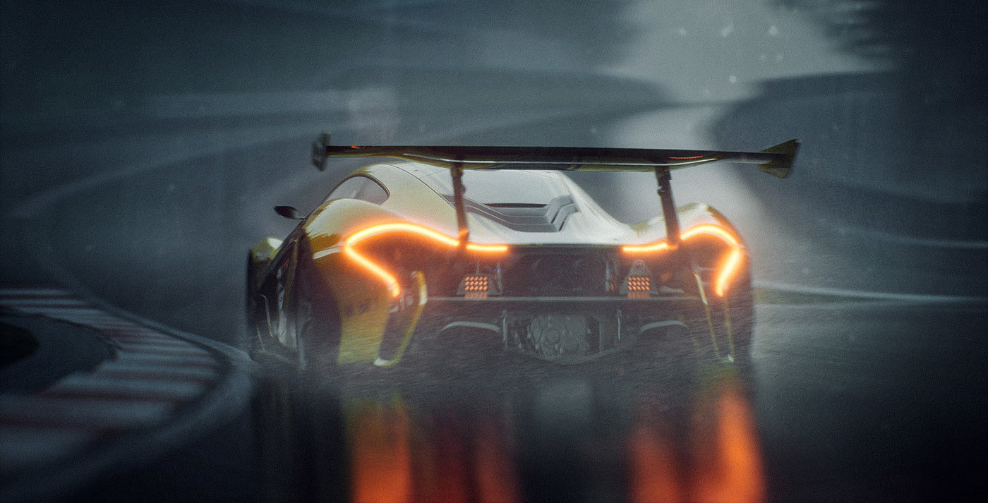 automobile，animation，cgi，mclaren，