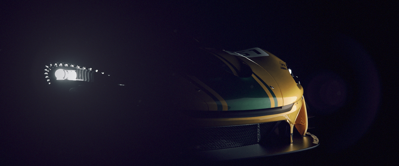 automobile，animation，cgi，mclaren，