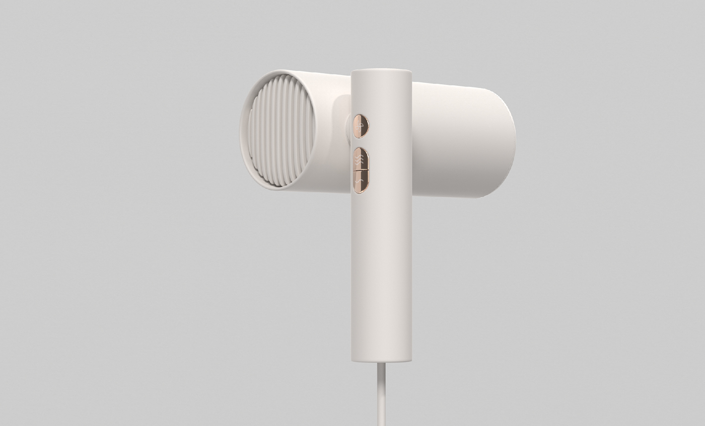 hair drier，household electrical appliances，Portable，product design，