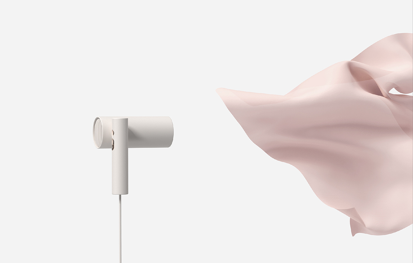 hair drier，household electrical appliances，Portable，product design，