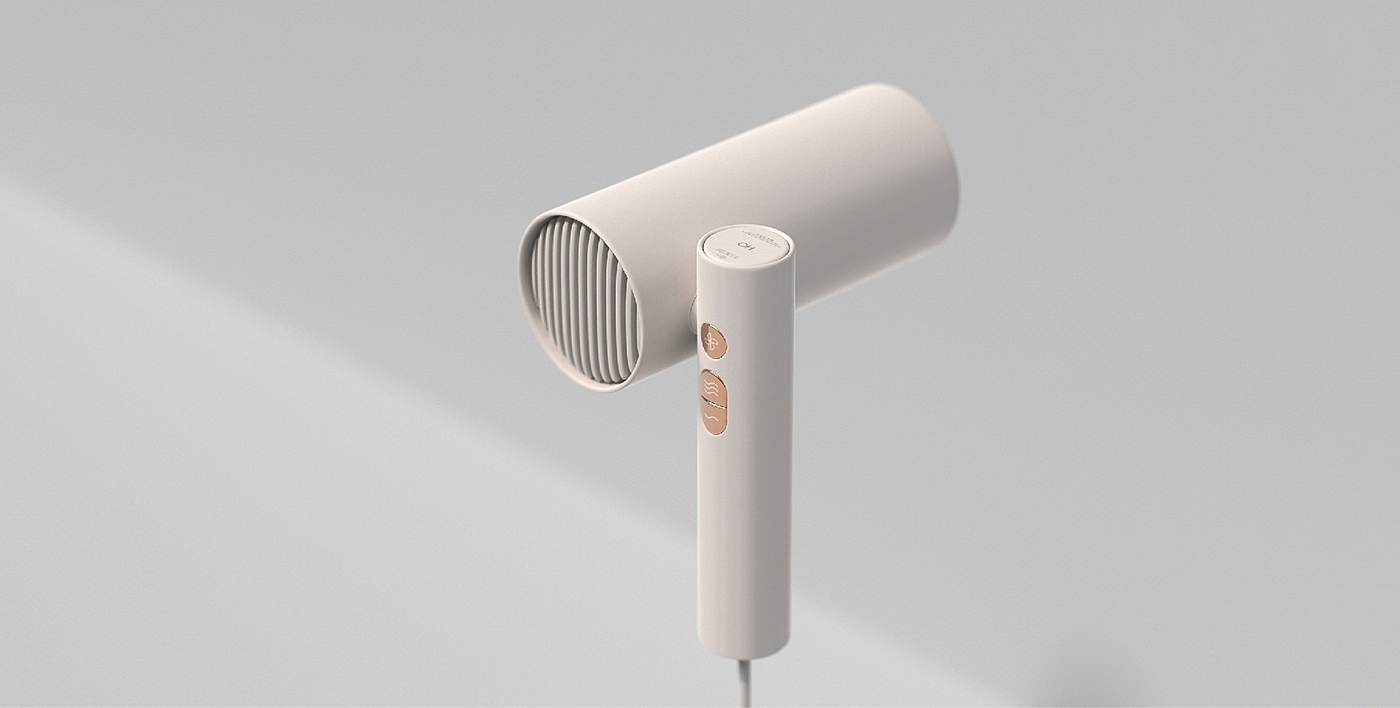 hair drier，household electrical appliances，Portable，product design，