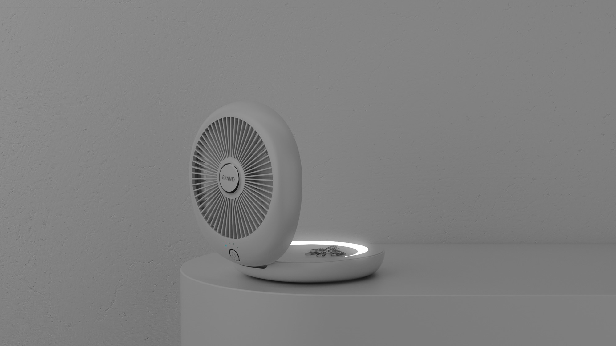 Fan，Circulating fan，Night light，Air circulation fan，