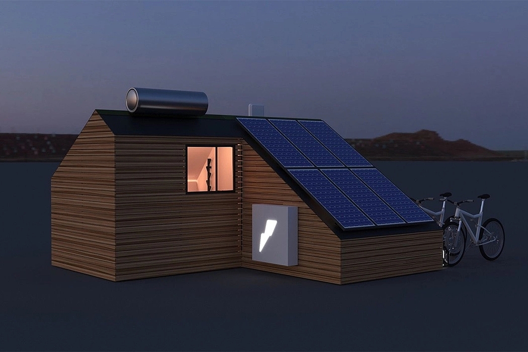 house，solar energy，charge，Electric vehicle，