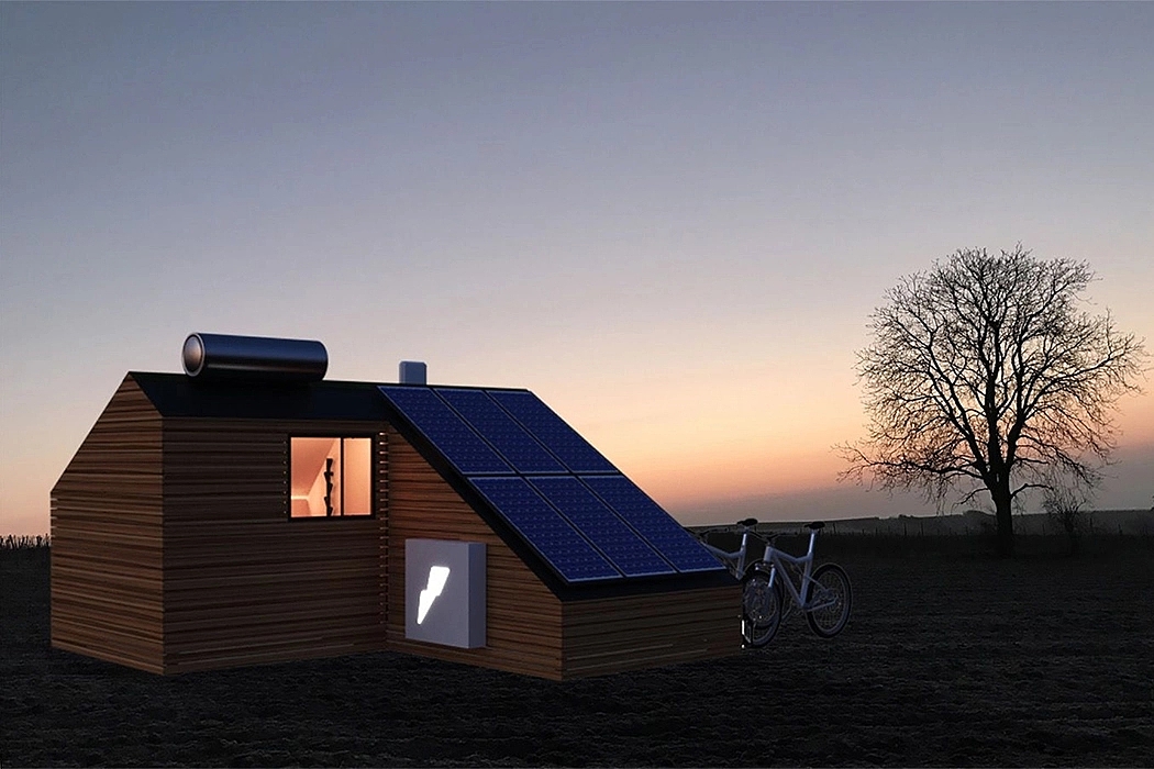 house，solar energy，charge，Electric vehicle，