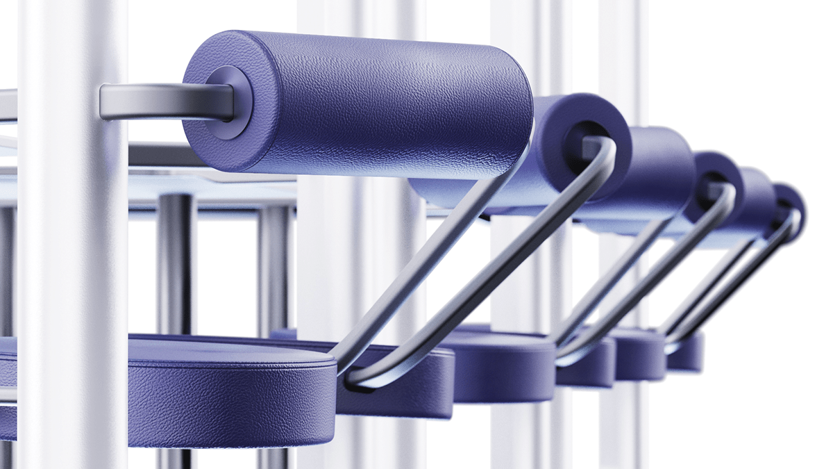 chair，Laundromat，concept，blue，