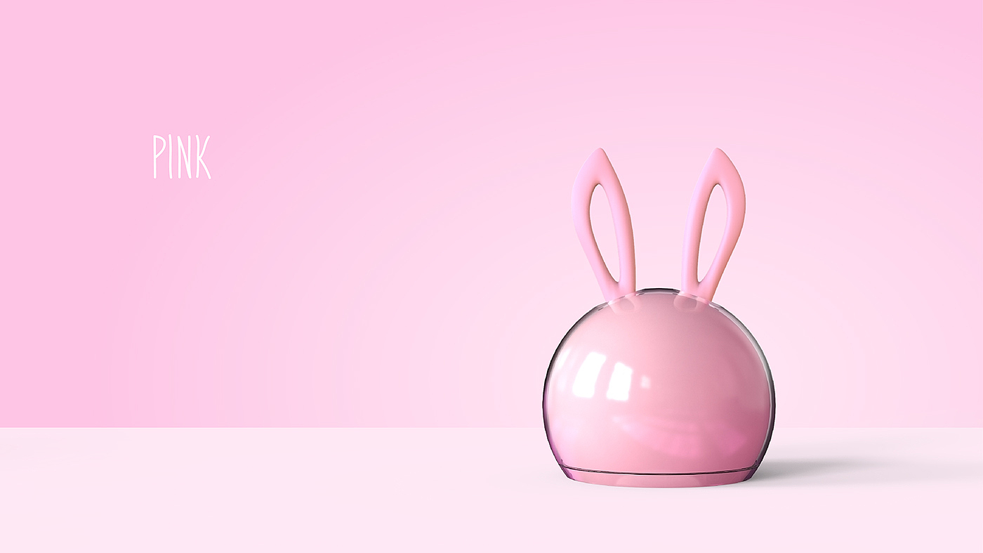 Rabbit pen，Ears，ball pen，lovely，type，