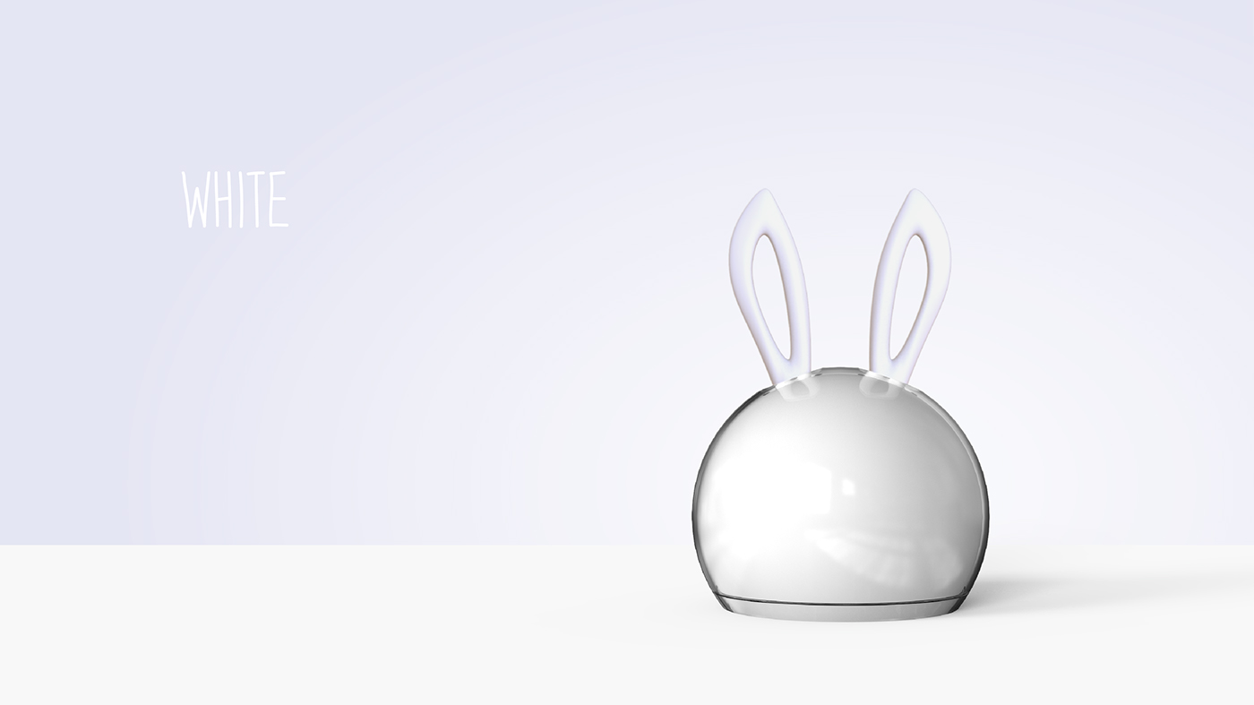 Rabbit pen，Ears，ball pen，lovely，type，