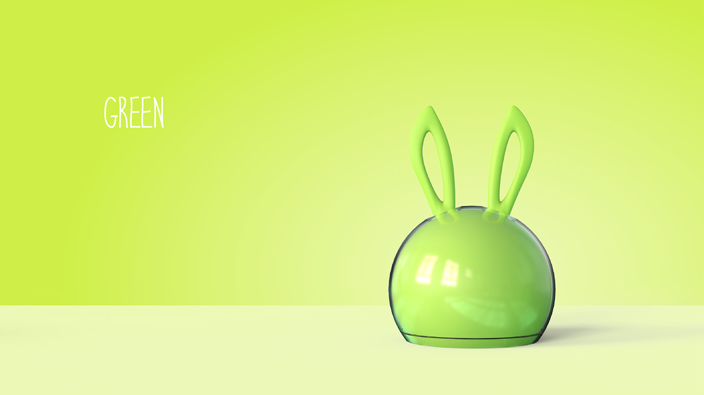 Rabbit pen，Ears，ball pen，lovely，type，