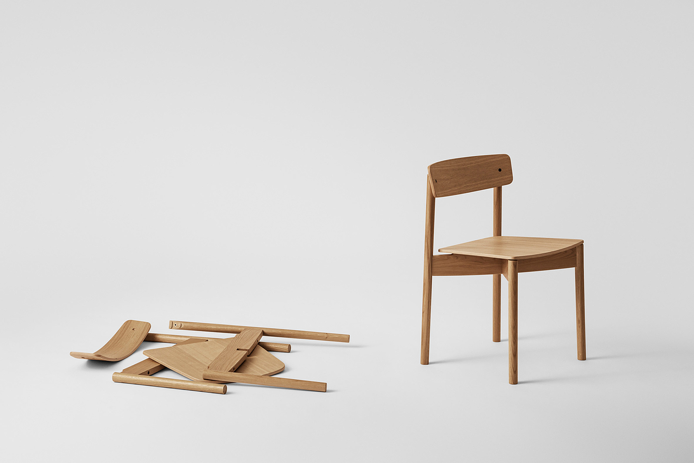 chair，wooden ，Simplicity，