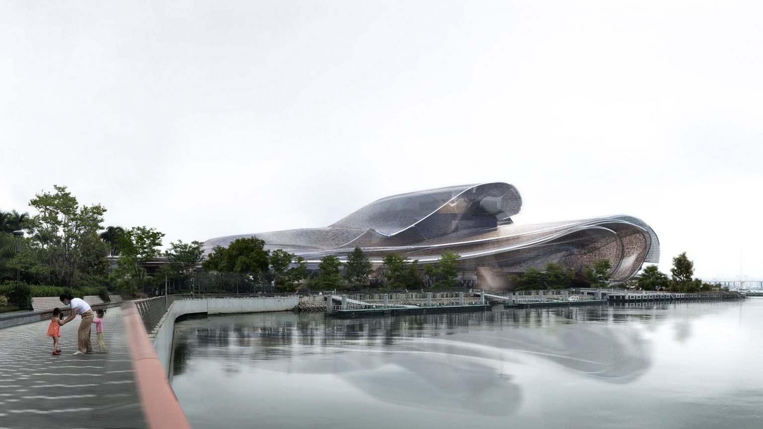 opera house，Shenzhen，modern，concept，