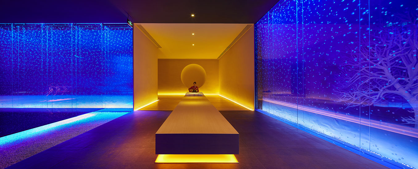 Stunning，restaurant，Interior design，Japanese cuisine，