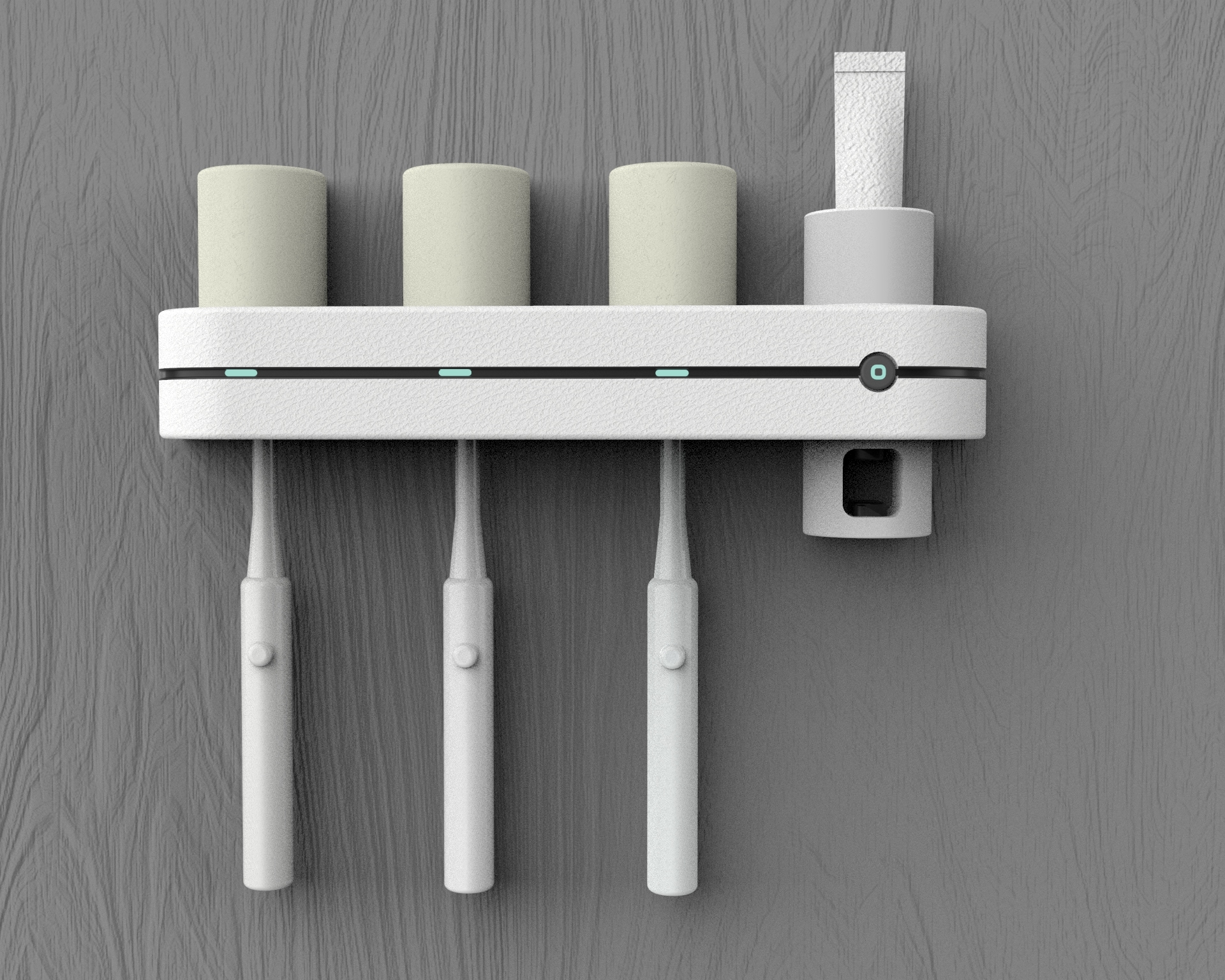 Toothbrush cup holder，Intelligent sterilization，disinfect，Ultraviolet sterilization，wash supplies，Shower Room，