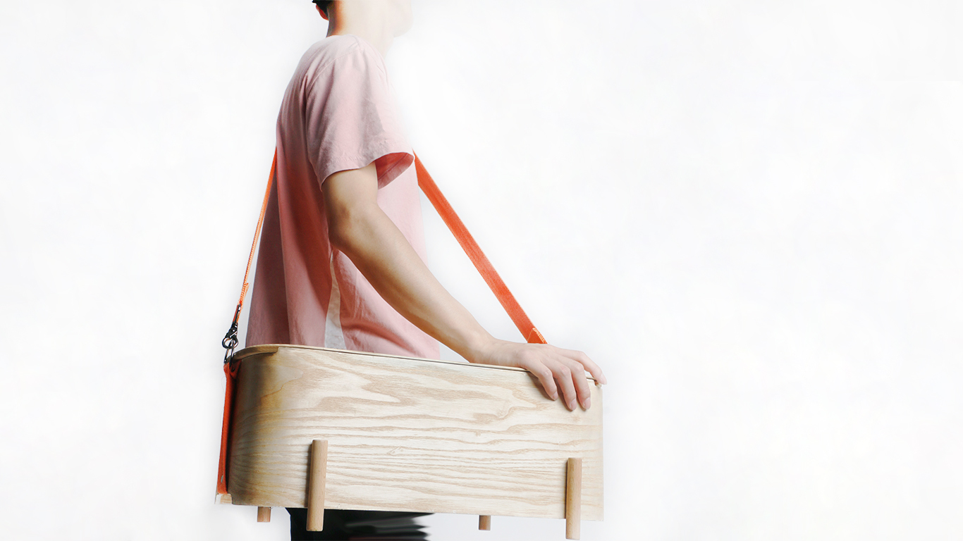 Outdoor, picnic, tea set, storage，