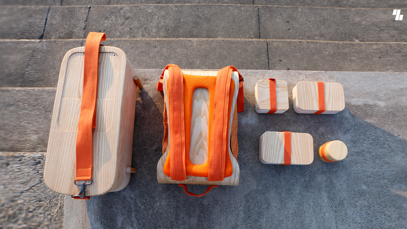 Outdoor, picnic, tea set, storage，