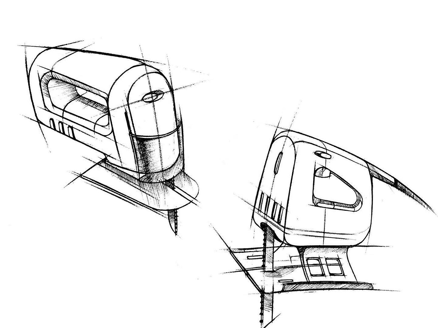 Hand drawn，