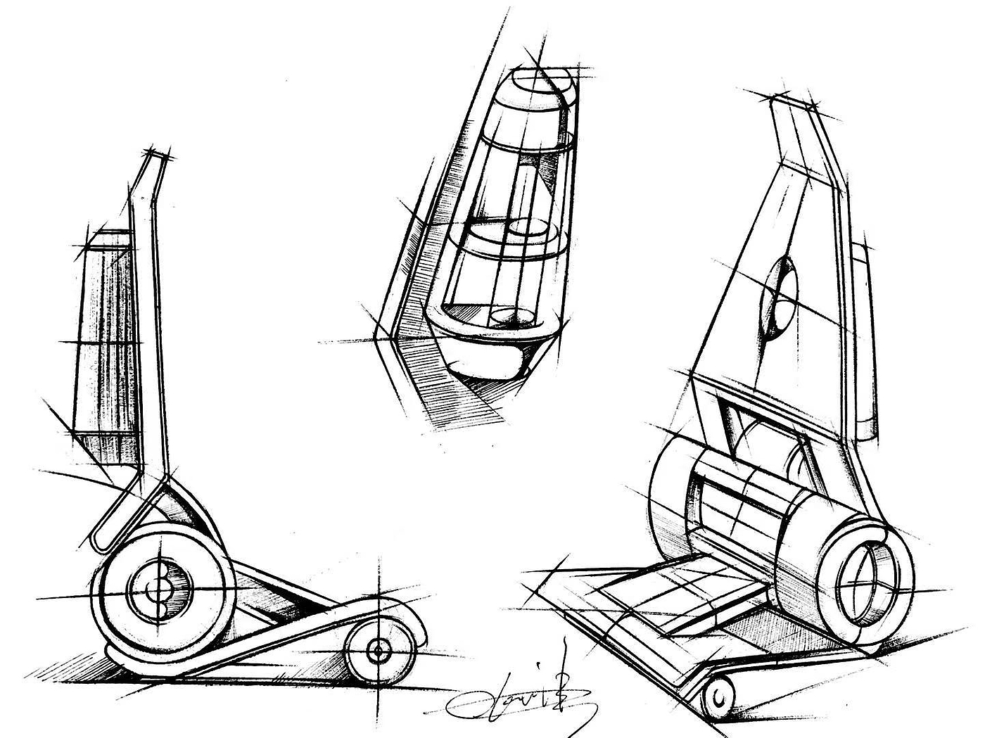 Hand drawn，