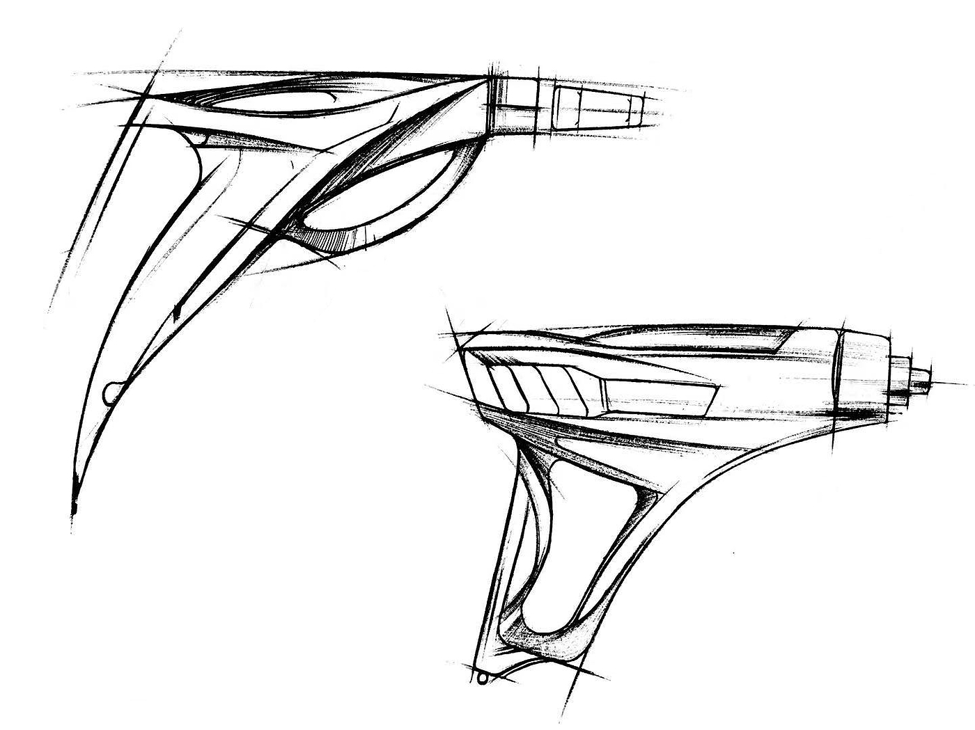 Hand drawn，