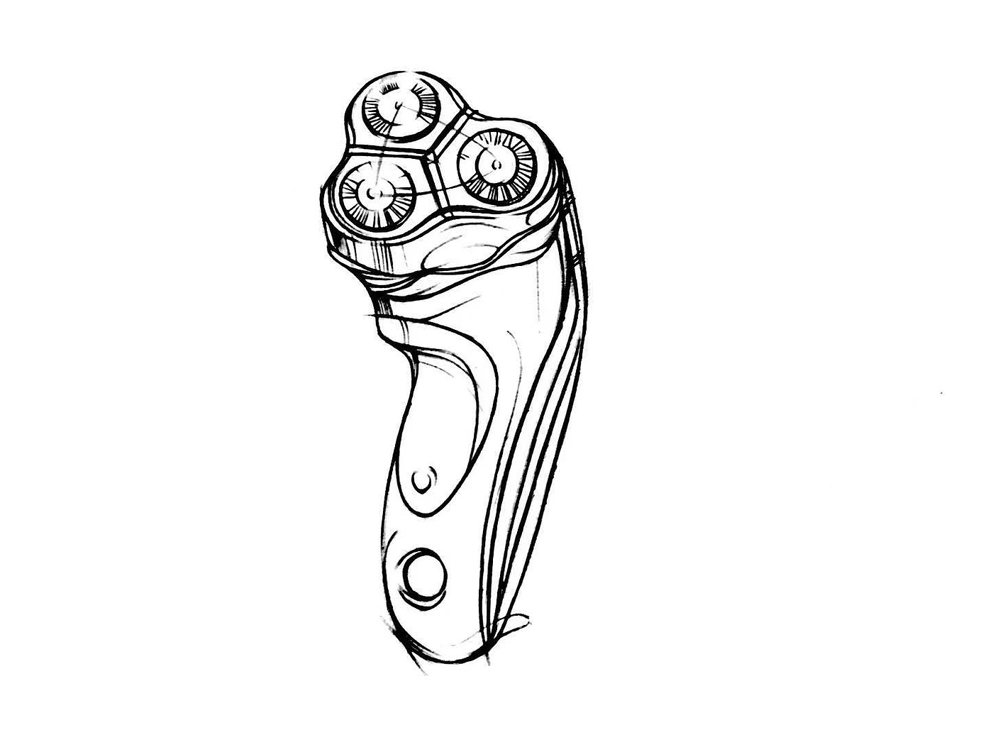 Hand drawn，