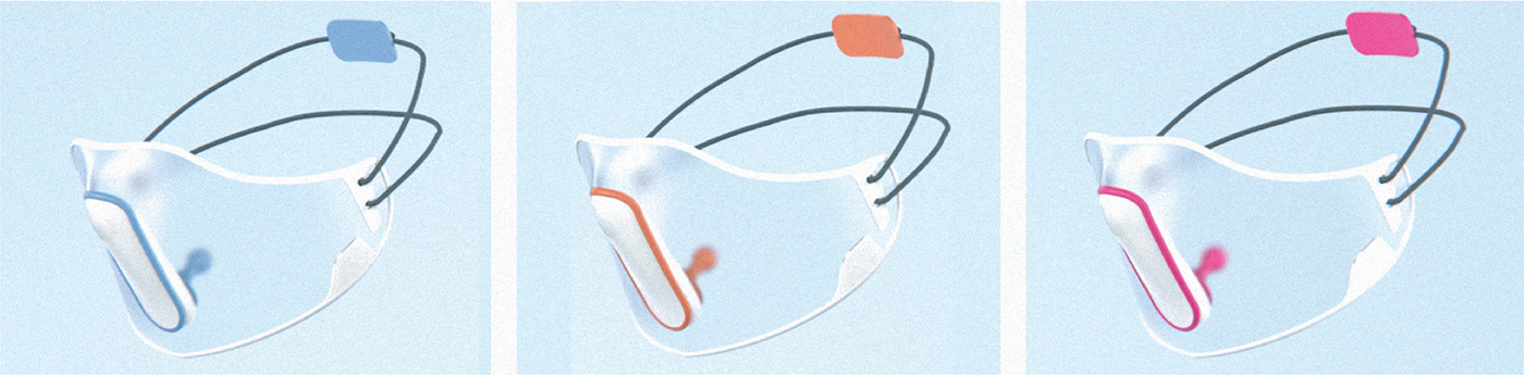 Cheolhee Lee，B Care +，3D model，Mask，