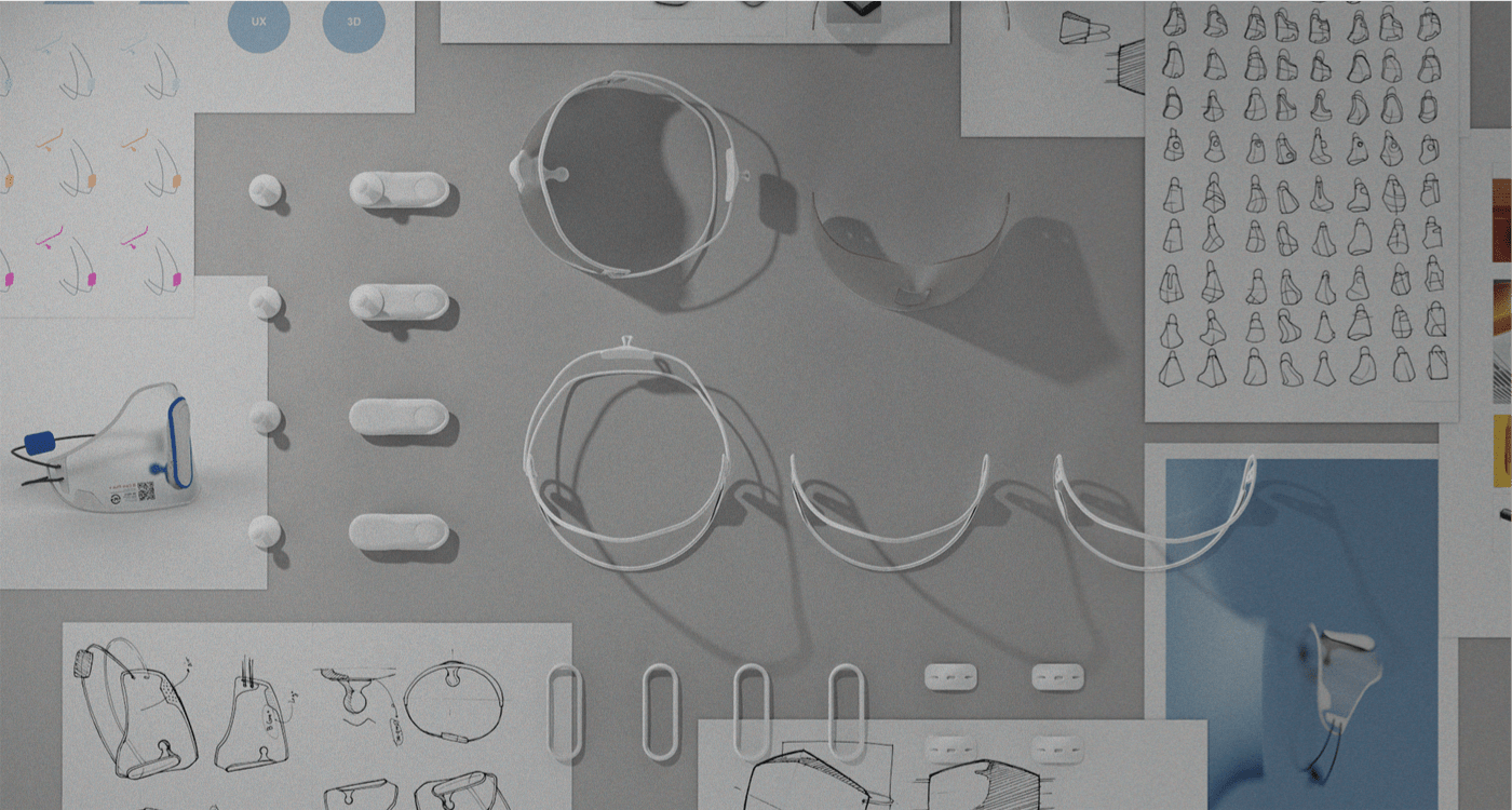 Cheolhee Lee，B Care +，3D model，Mask，