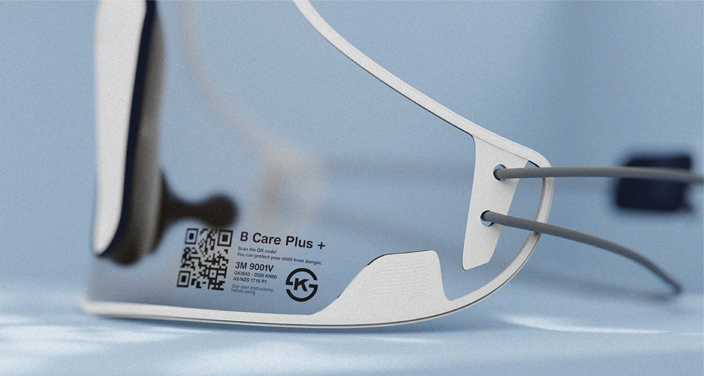 Cheolhee Lee，B Care +，3D model，Mask，