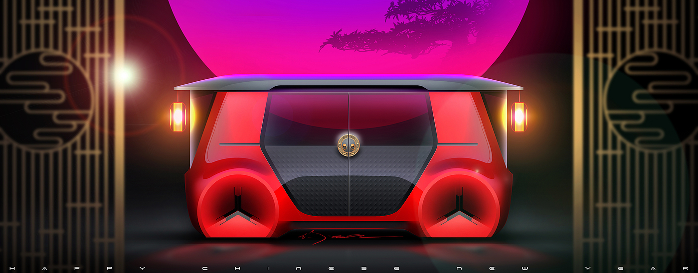 car，ps，sketch，industrial design，design sketch，Hand drawn，
